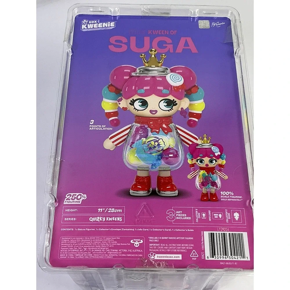 XOX Kweenie Deluxe Kween of Suga 11 Inch Art Toy‎ Figure Collector Edition